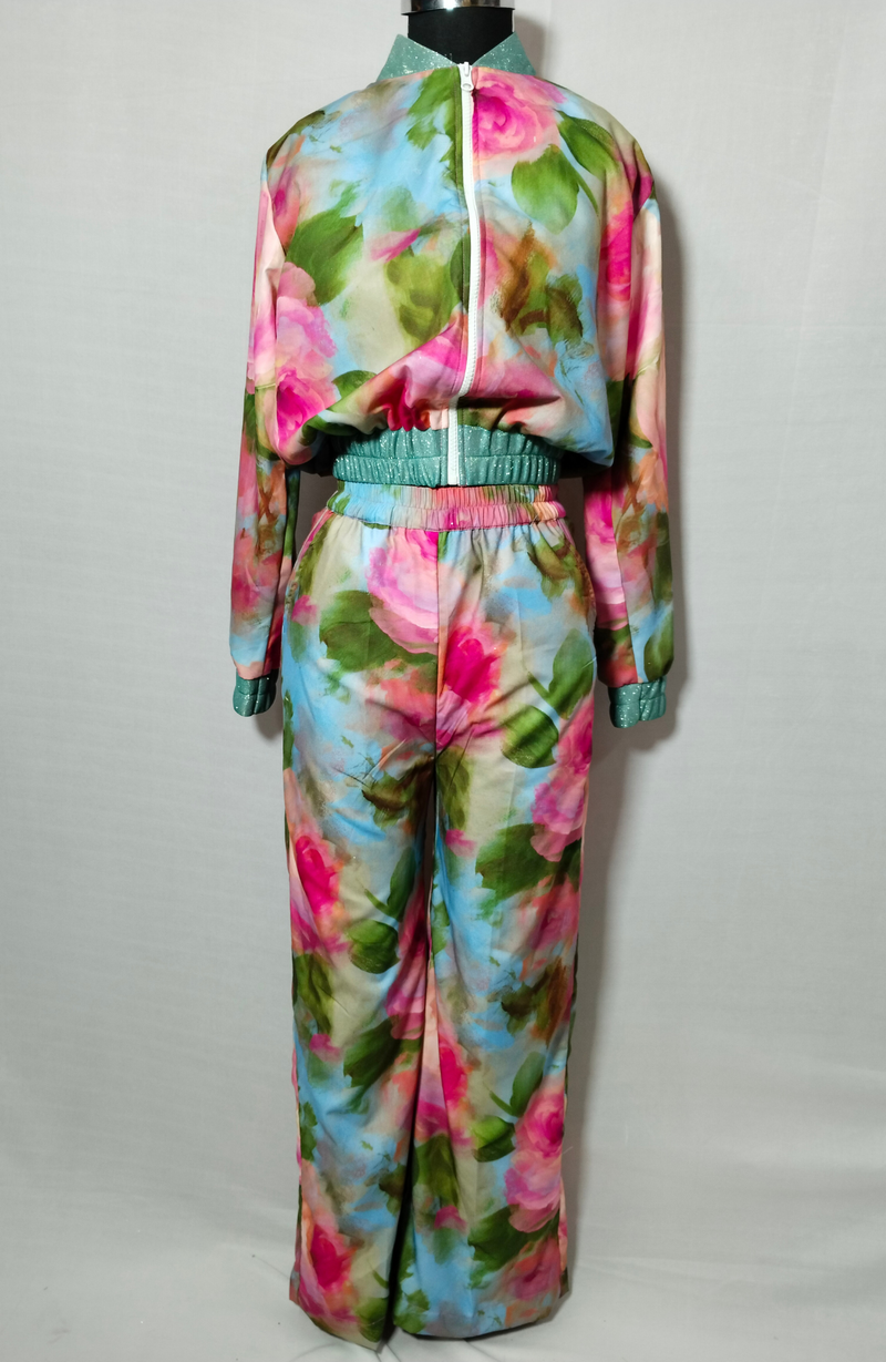 AIRPORT LOOK FLORAL CO - ORD SET